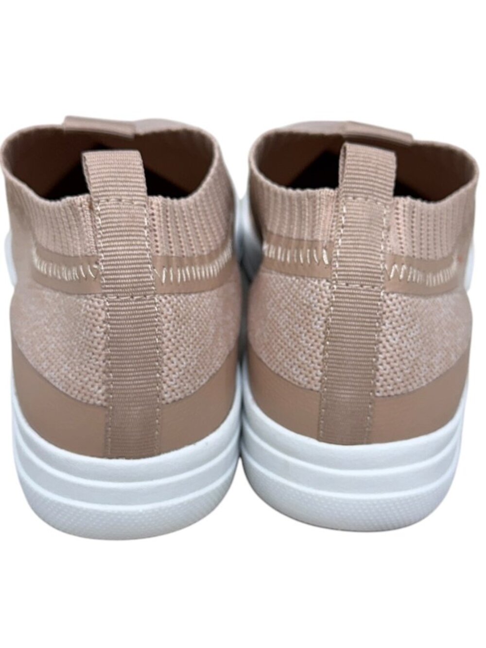 Fitflop Womens Uberknit Slip On Sneaker Comfor Shoes Neon Blush Urban White SZ 7 - Picture 4 of 10